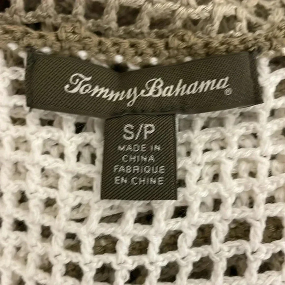 Tommy Bahama Willa Crochet Tank Beachy Boho Bohemian Size Small Ombre Sheer - Picture 4 of 4